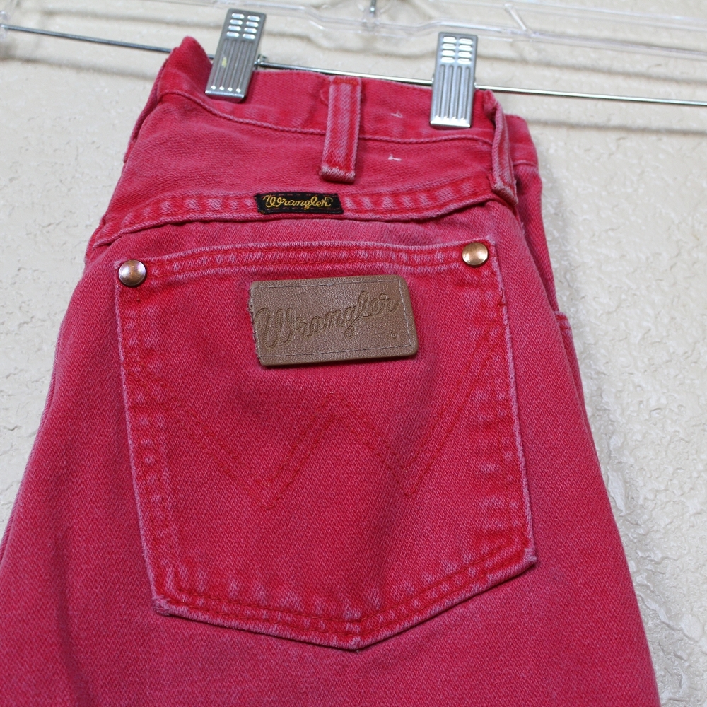 Vintage Red Wranglers